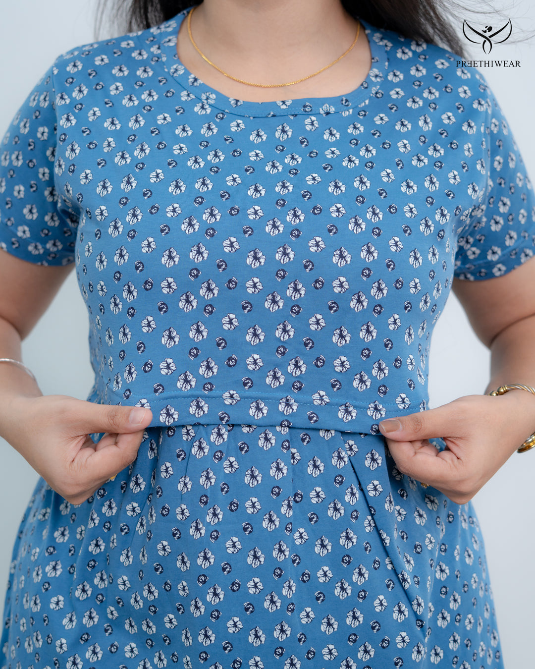 Dhatri Soft Cotton Full Length Maternity Loungewear