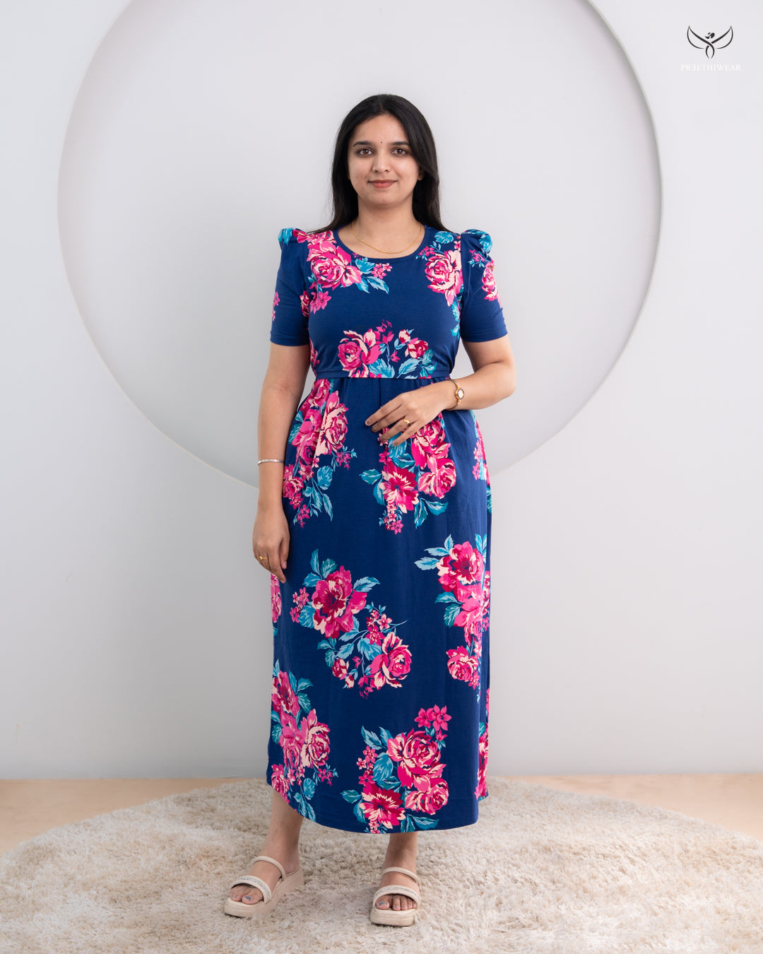 Ziona SoftCotton Full Length Maternity Loungewear