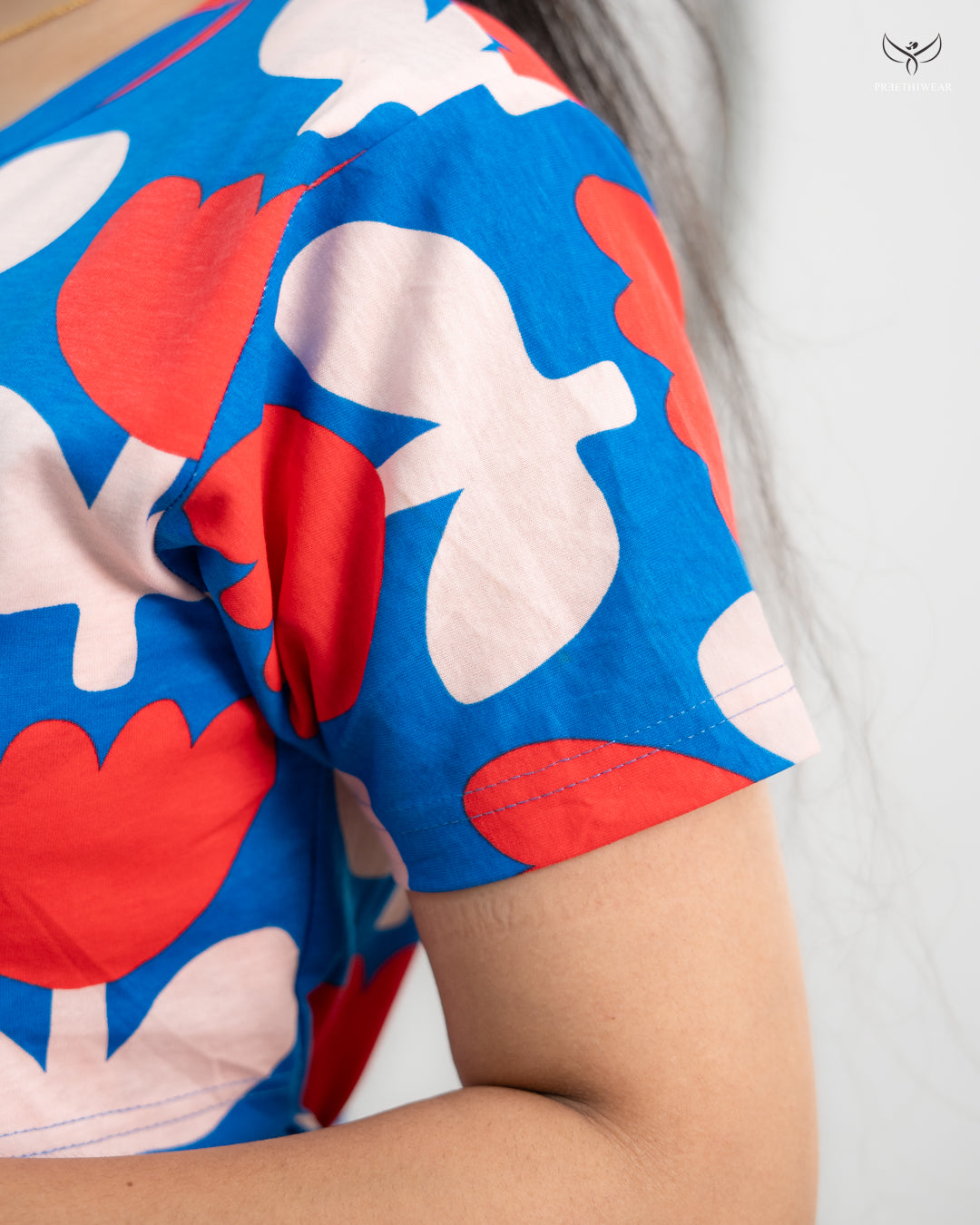 Geetha2  SoftCotton Full Length Maternity Loungewear