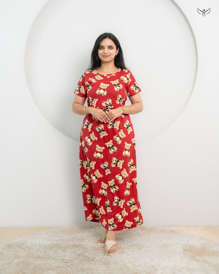 Asma  SoftCotton Full Length Maternity Loungewear