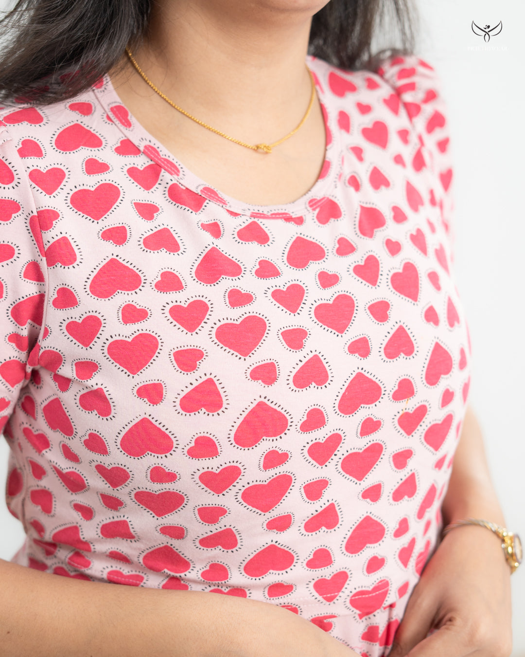 Ashly1  SoftCotton Full Length Maternity Loungewear