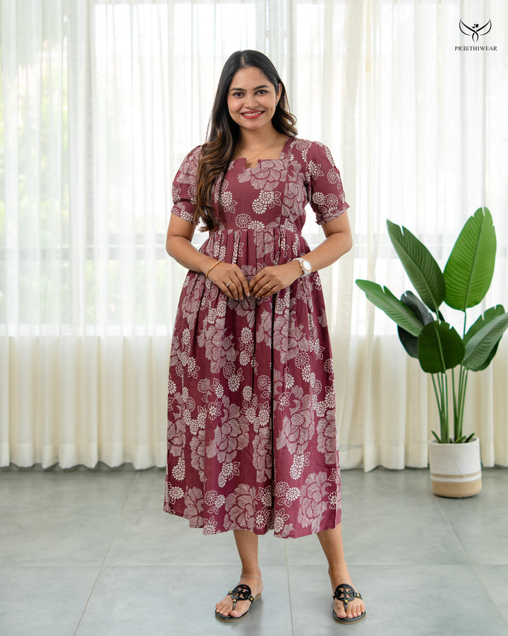 Tanu1  Maternity Dress(PREORDER-NOV20)