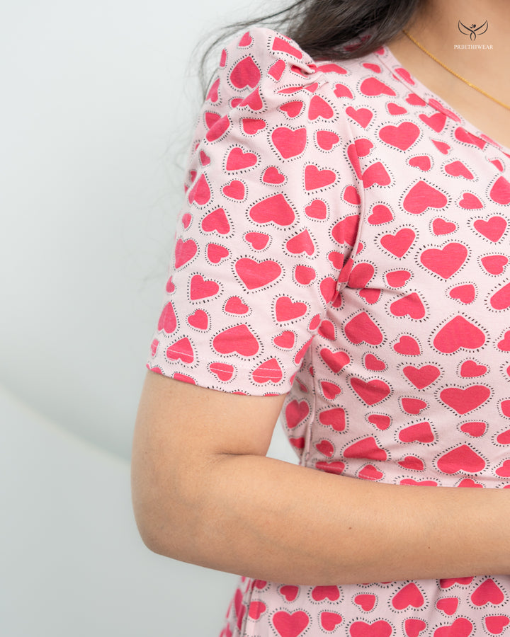 Ashly1  SoftCotton Full Length Maternity Loungewear