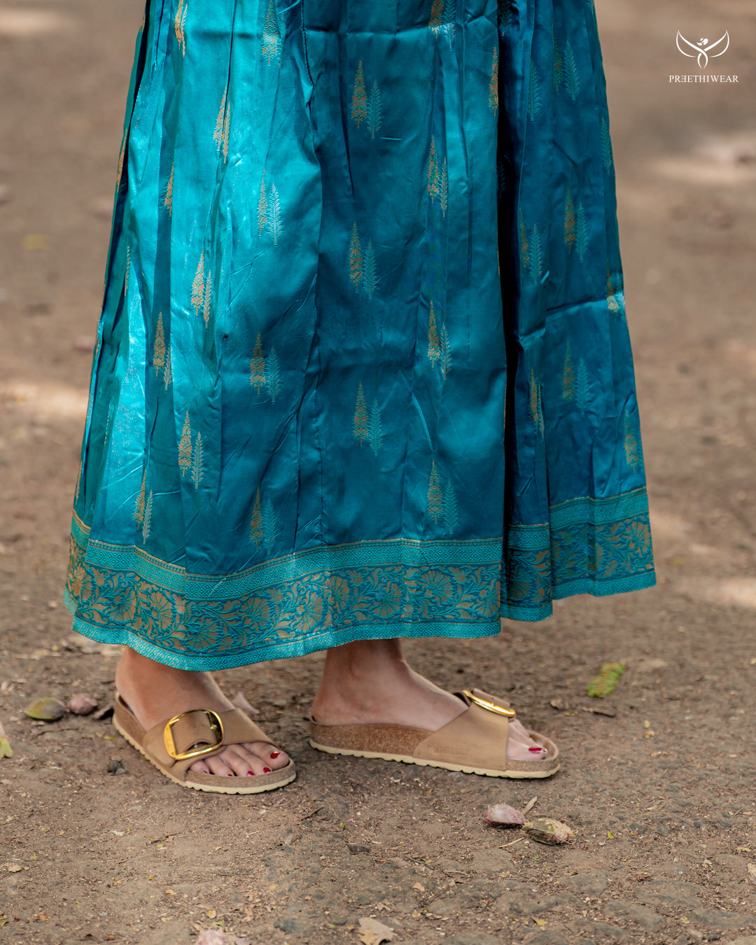 Vineetha Maternity Dress with center Zip