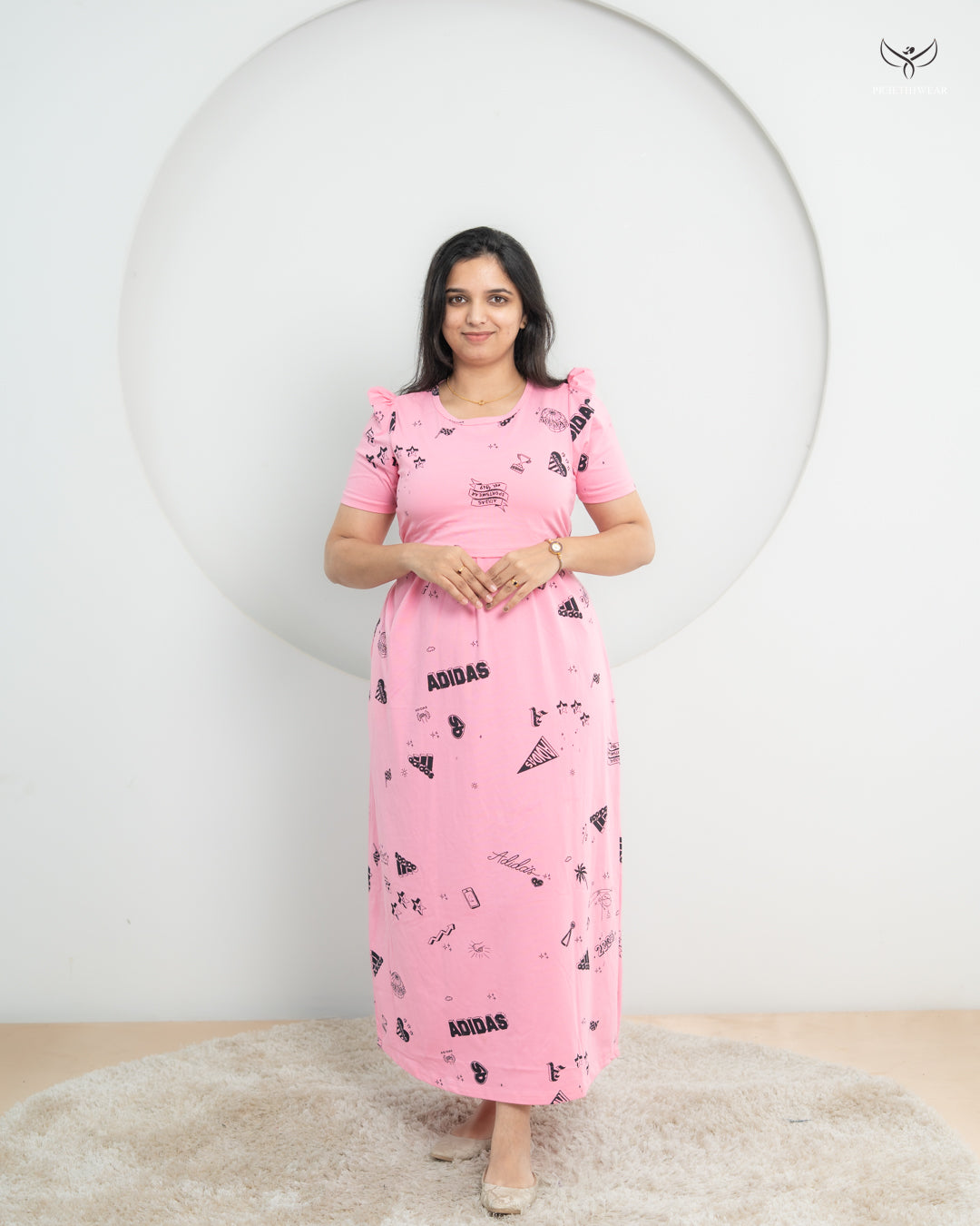 Aren SoftCotton Full Length Maternity Loungewear