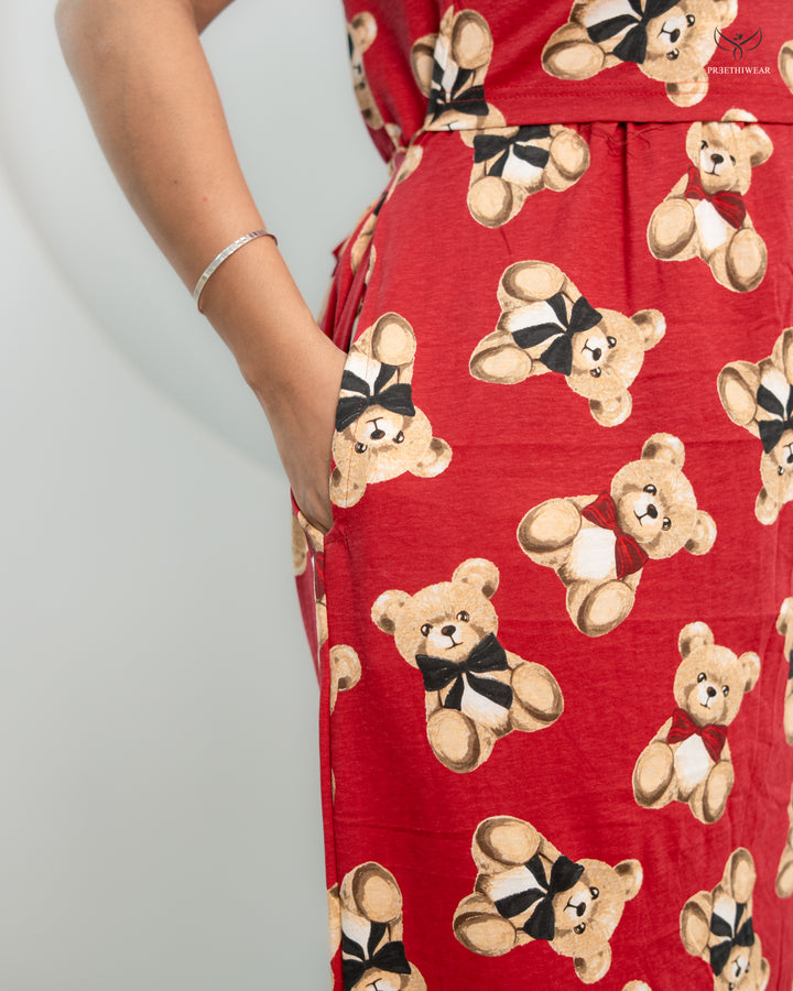 Asma  SoftCotton Full Length Maternity Loungewear