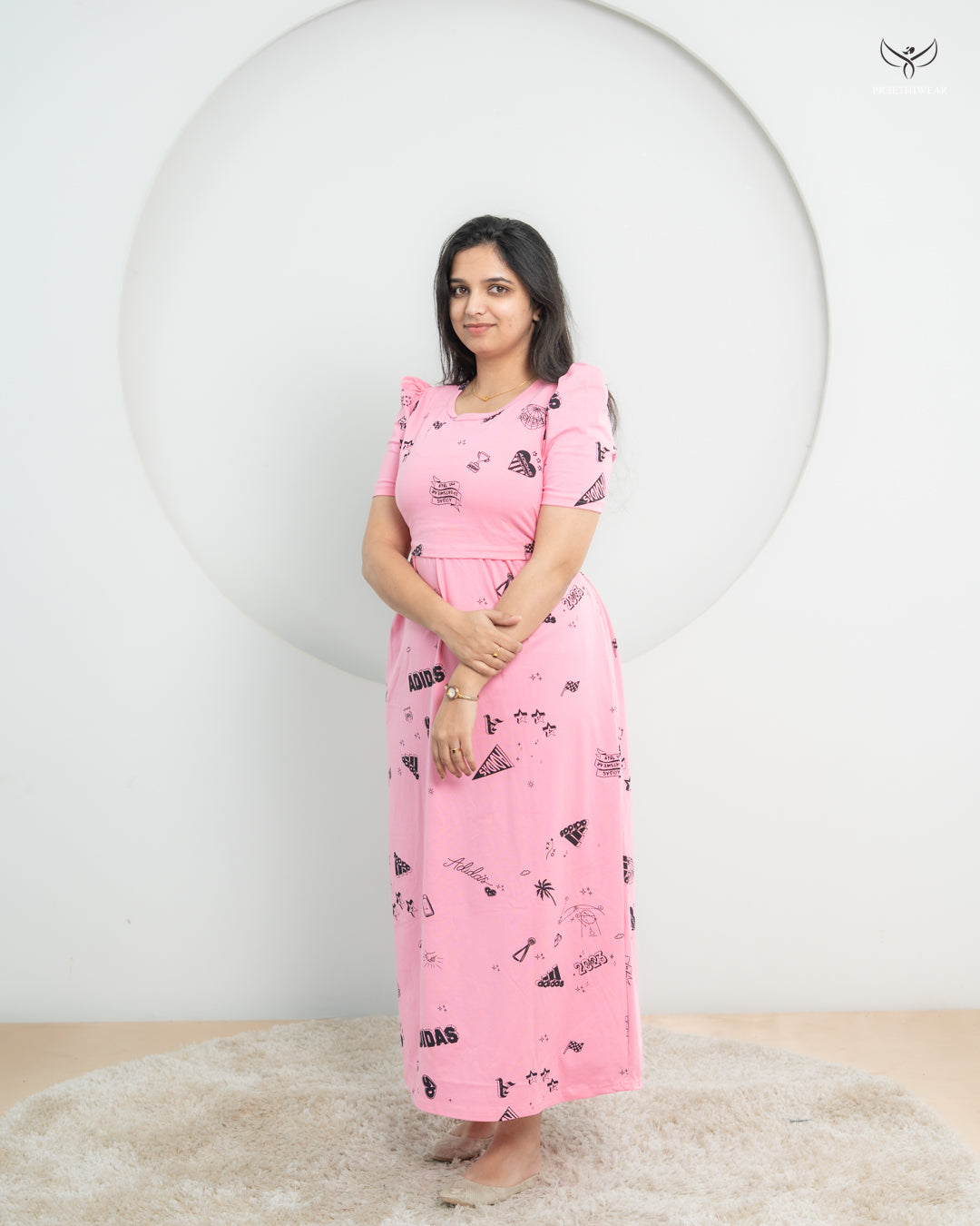 Aren SoftCotton Full Length Maternity Loungewear