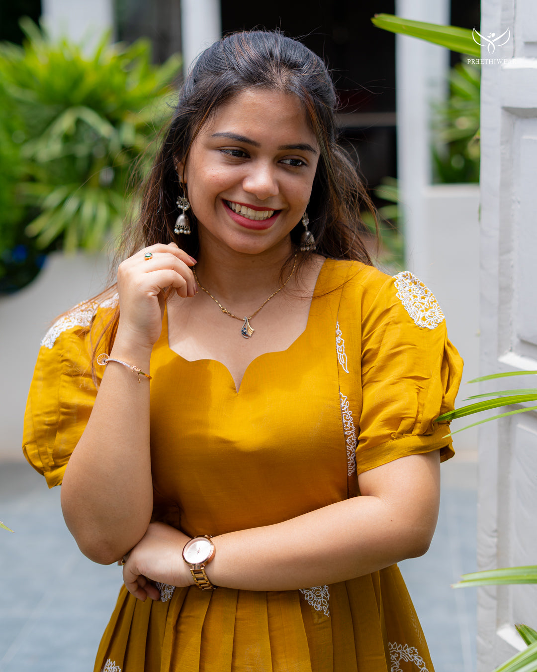 Haritha5  Maternity Dress