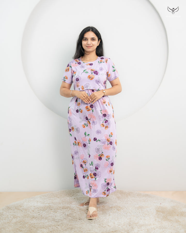 Sasi SoftCotton Full Length Maternity Loungewear