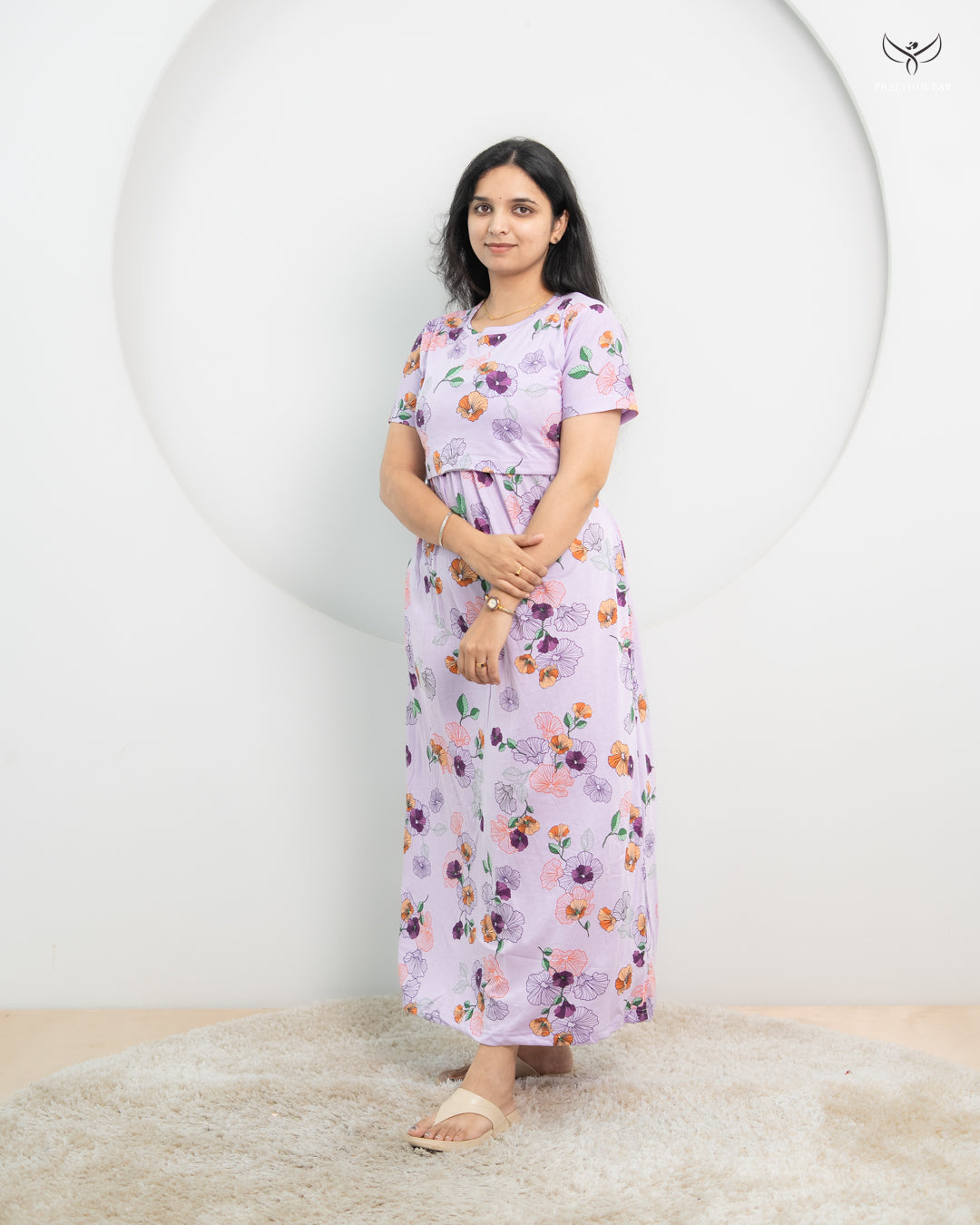 Sasi SoftCotton Full Length Maternity Loungewear