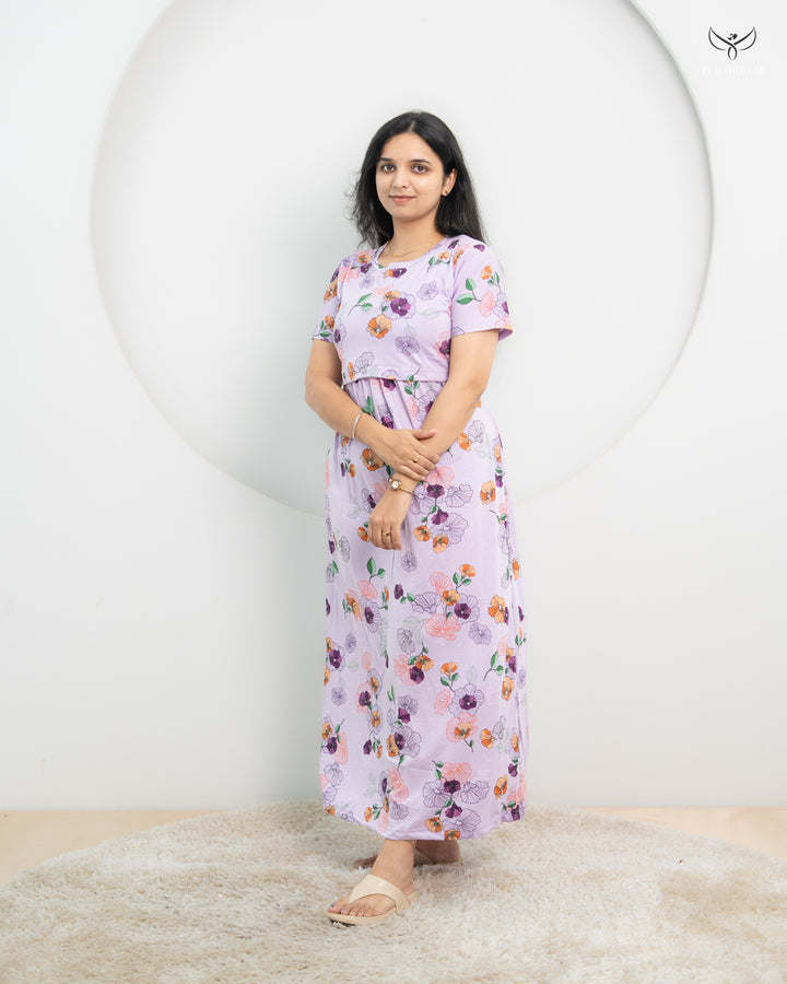Sasi SoftCotton Full Length Maternity Loungewear