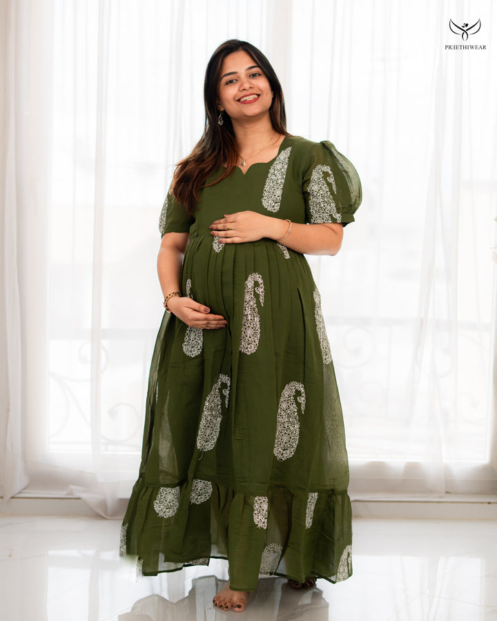Shobana1  Maternity Dress
