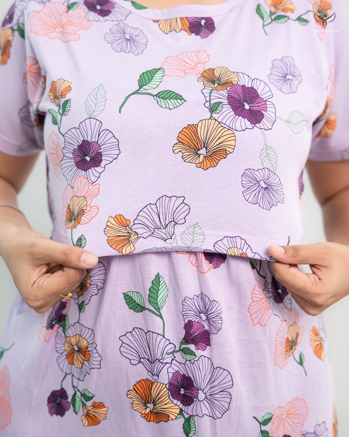 Sasi SoftCotton Full Length Maternity Loungewear