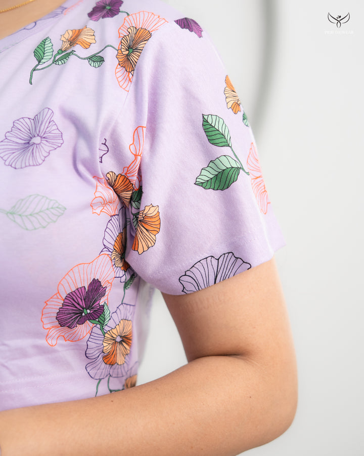 Sasi SoftCotton Full Length Maternity Loungewear