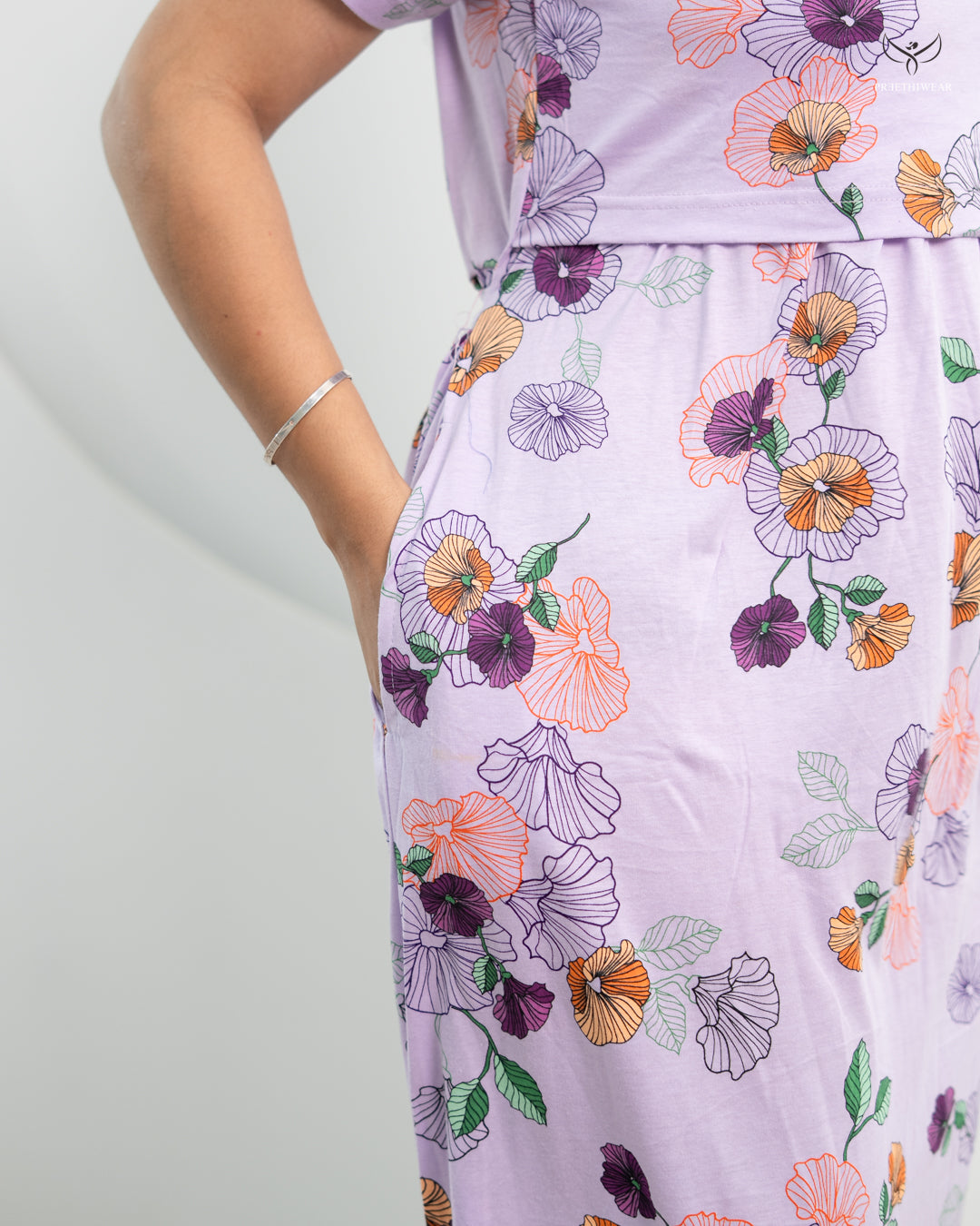 Sasi SoftCotton Full Length Maternity Loungewear