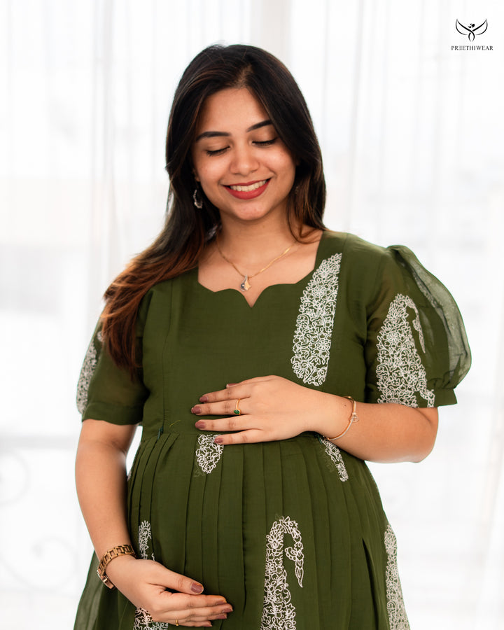 Shobana1  Maternity Dress