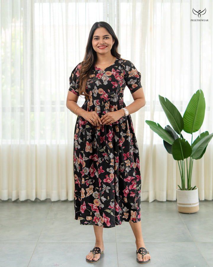 Indu2  Maternity Dress(PREORDER-NOV20)