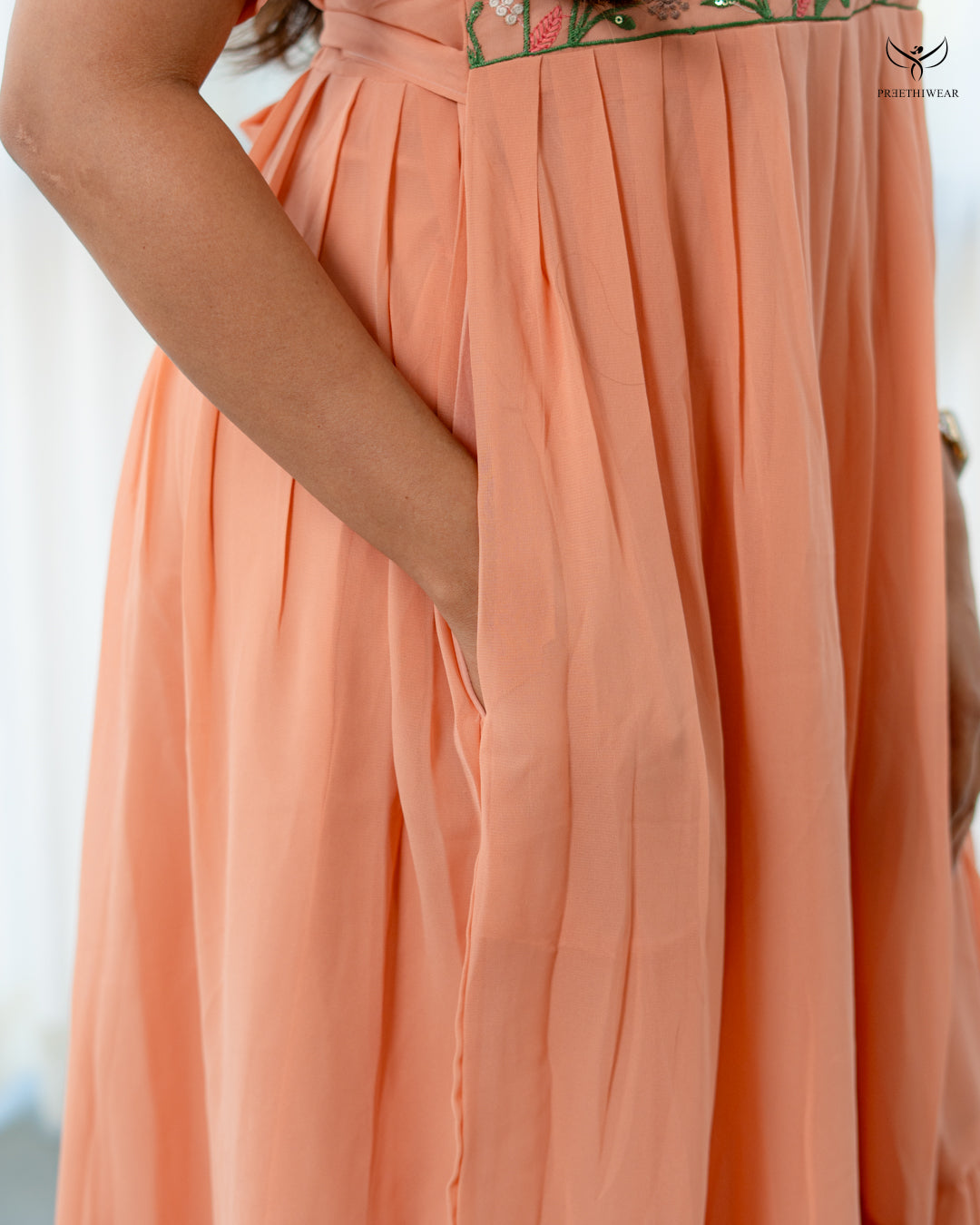 Zivya Maternity Dress with center Zip