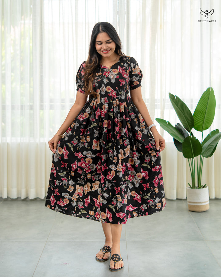 Indu2  Maternity Dress(PREORDER-NOV20)