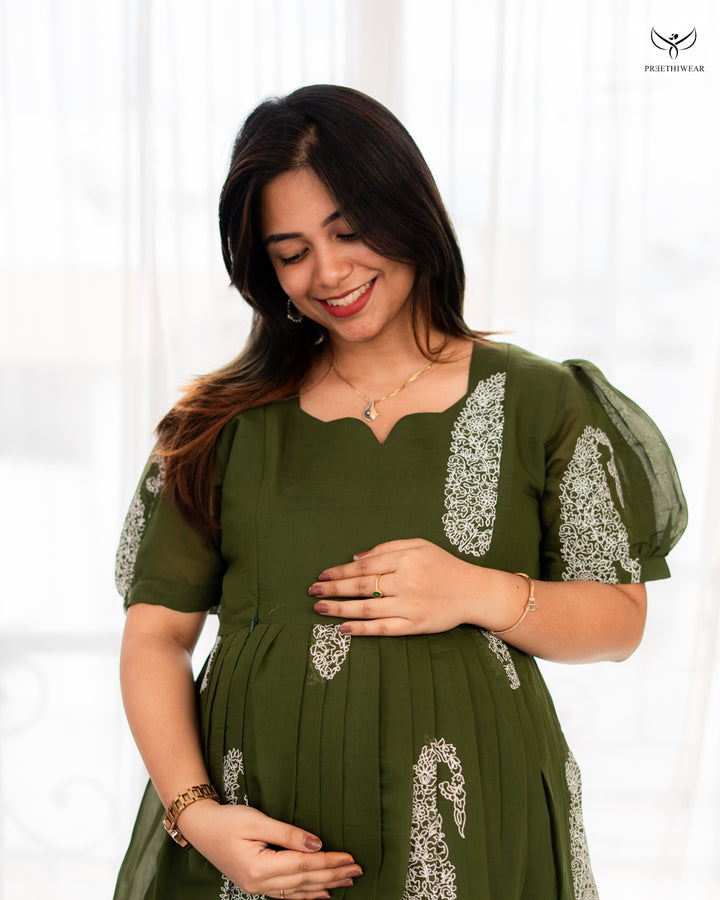 Shobana1  Maternity Dress