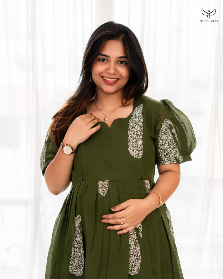 Shobana1  Maternity Dress