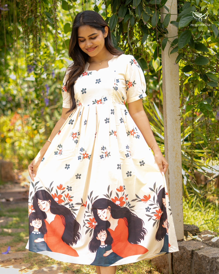 Tharsini Maternity Dress