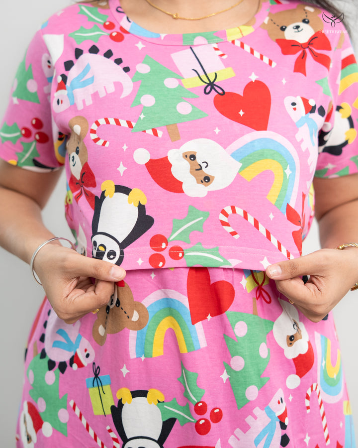 Sureka  SoftCotton Full Length Maternity Loungewear