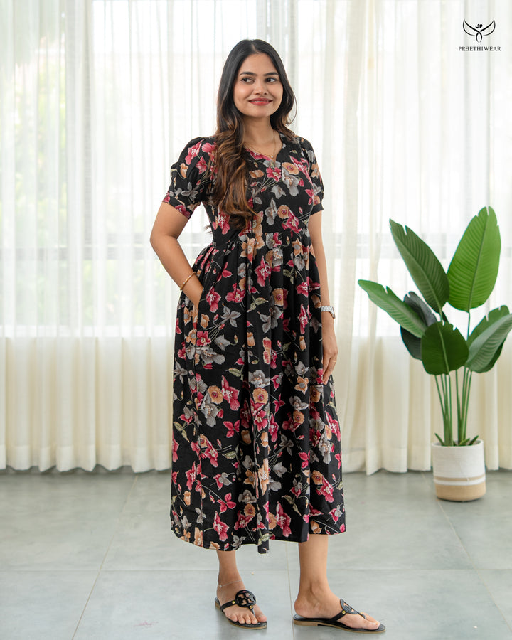 Indu2  Maternity Dress(PREORDER-NOV20)