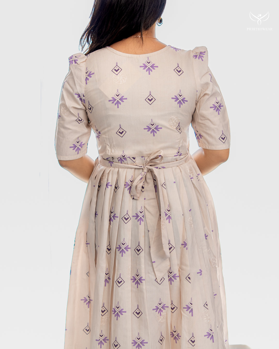 Dhanya Maternity Dress with center Zip