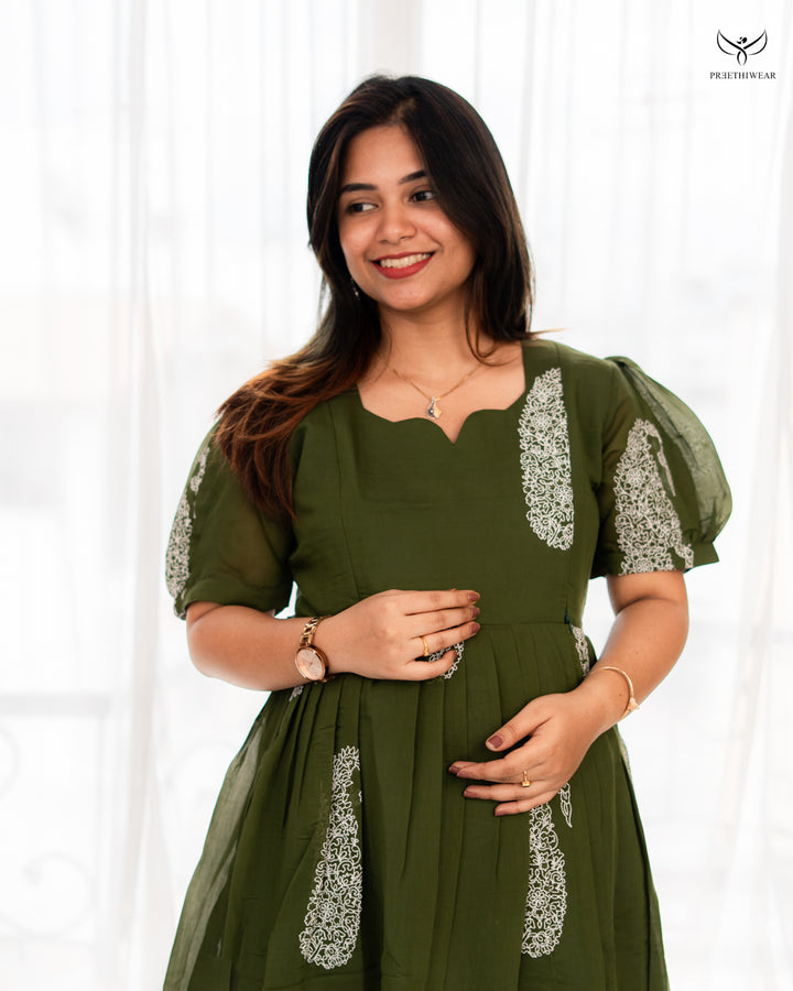 Shobana1  Maternity Dress