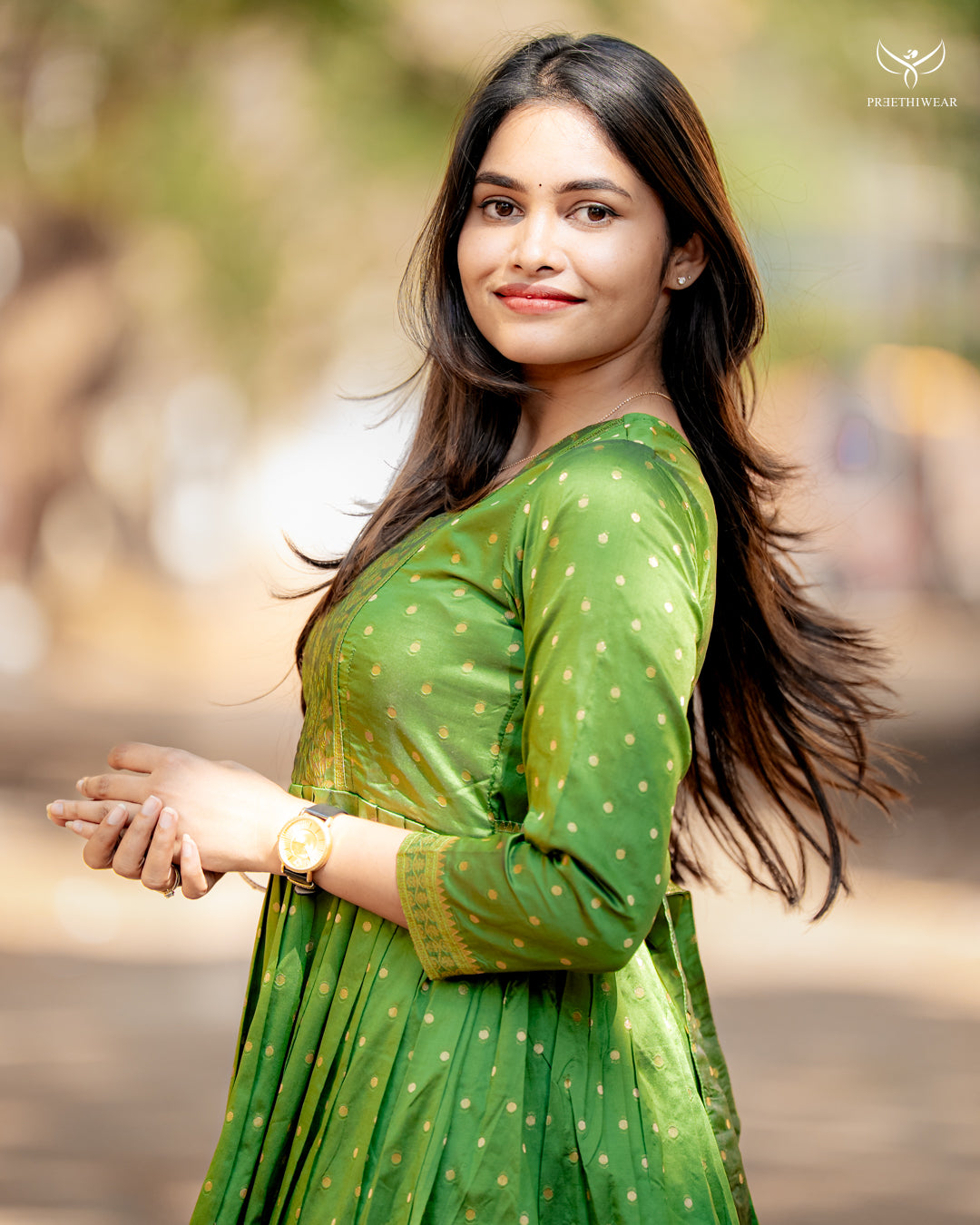 Rathna Maternity Dress with center Zip