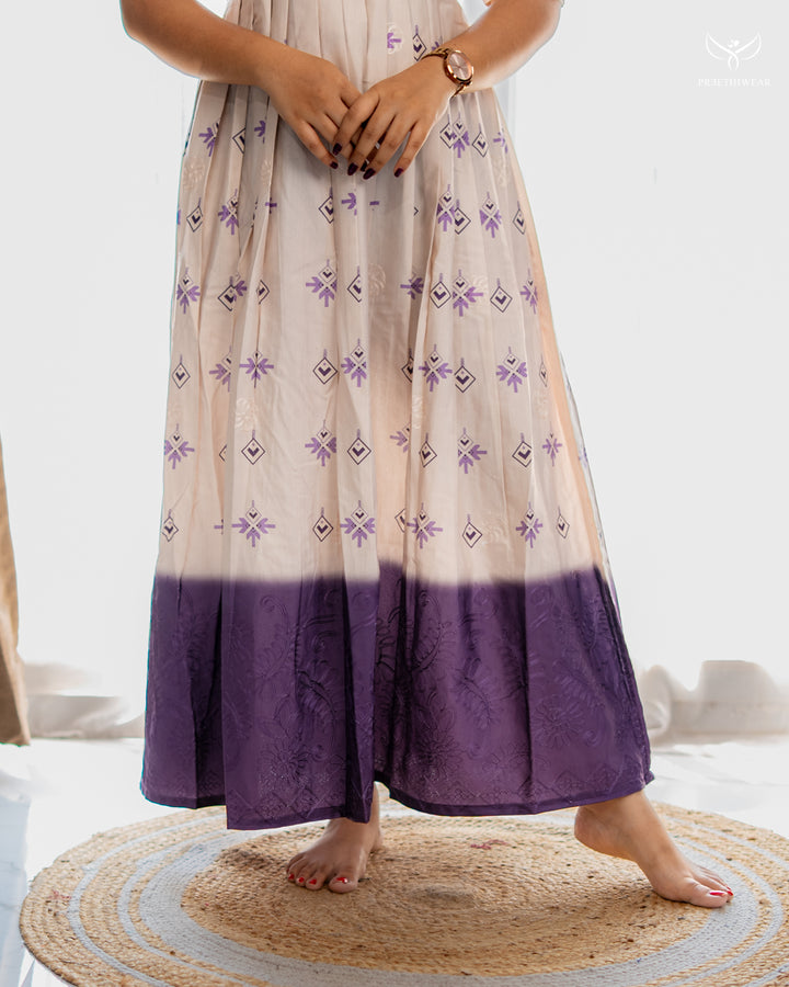 Dhanya Maternity Dress with center Zip