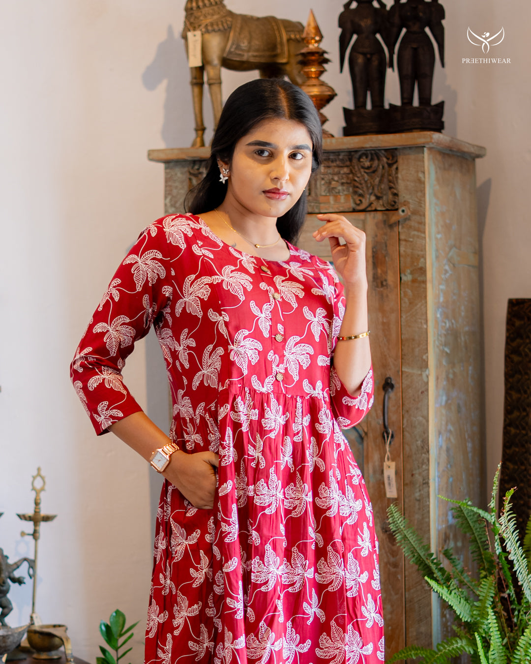 Meghana Maternity Dress(PREORDER-AUG17)