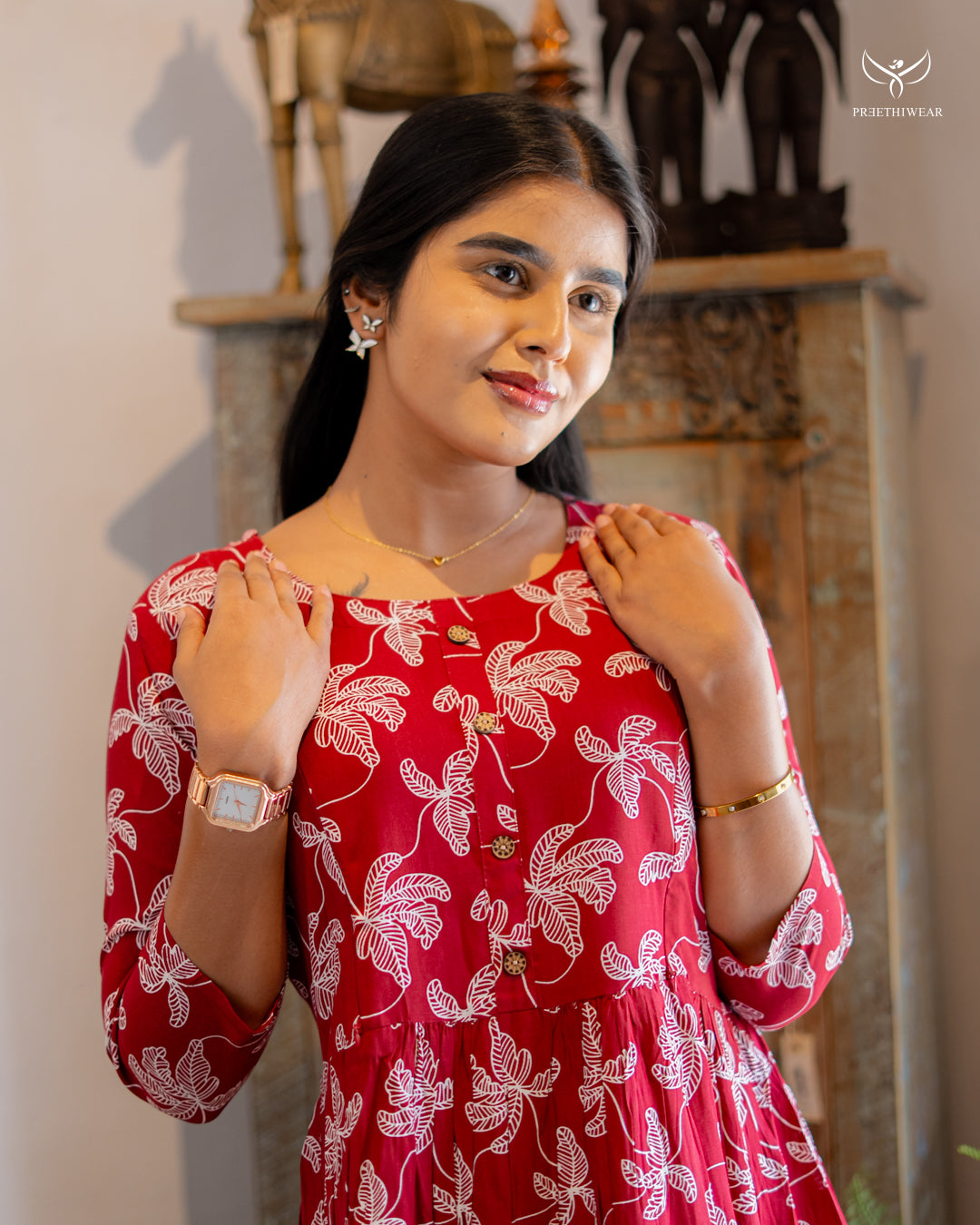 Meghana Maternity Dress(PREORDER-AUG17)