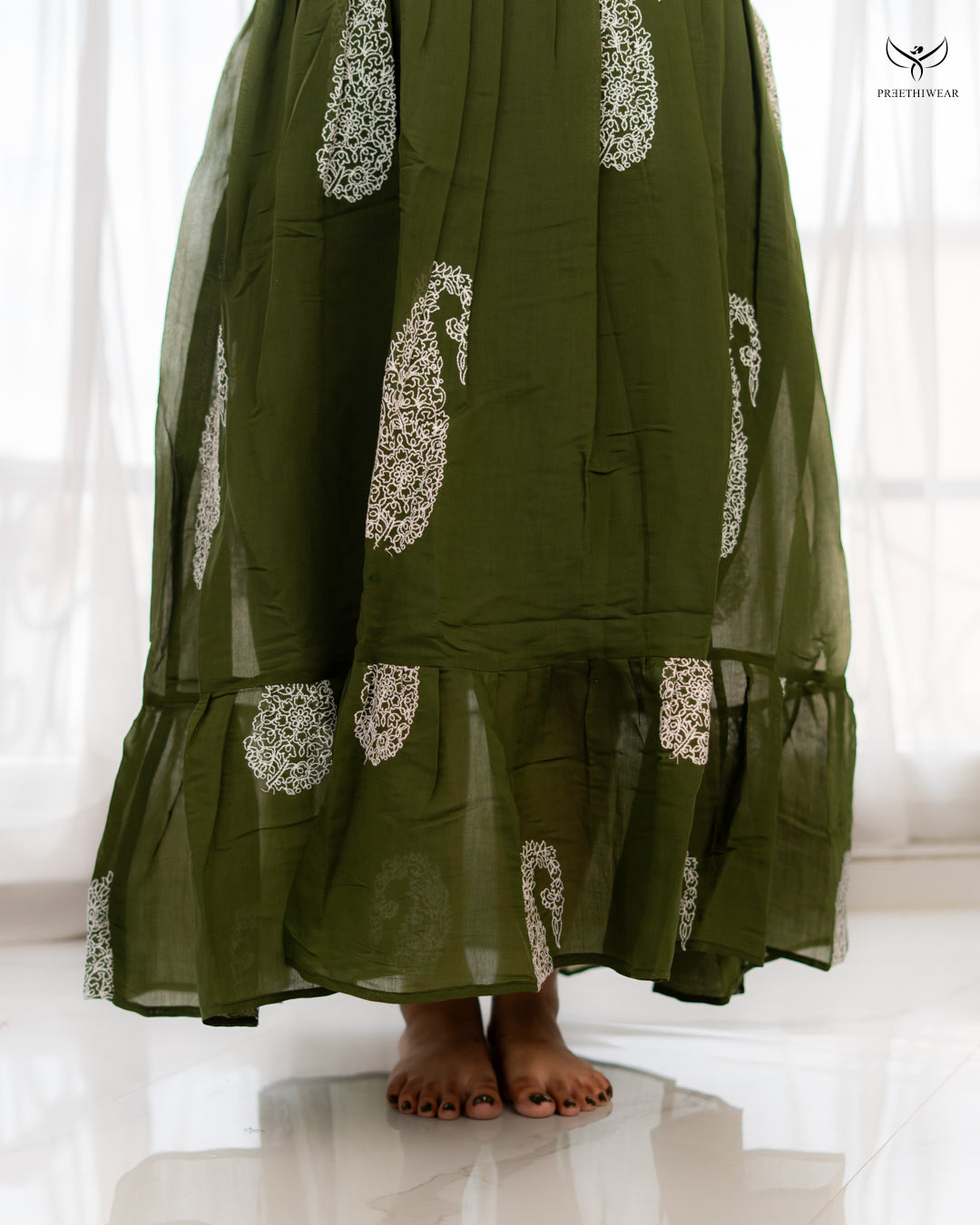 Shobana1  Maternity Dress