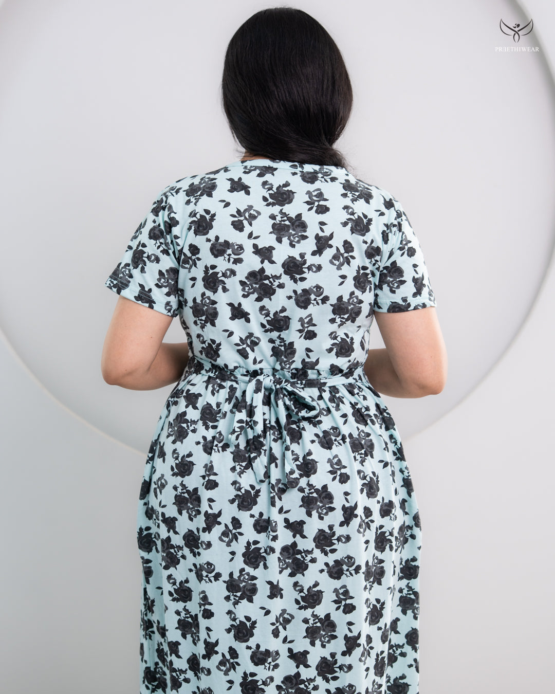 Srinithi1 Soft Cotton Full Length Maternity Loungewear