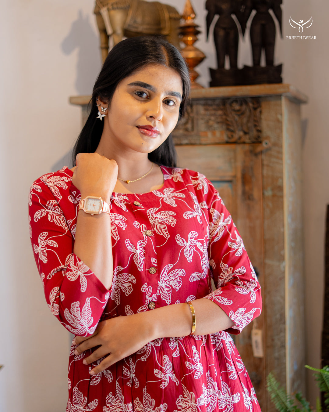 Meghana Maternity Dress(PREORDER-AUG17)