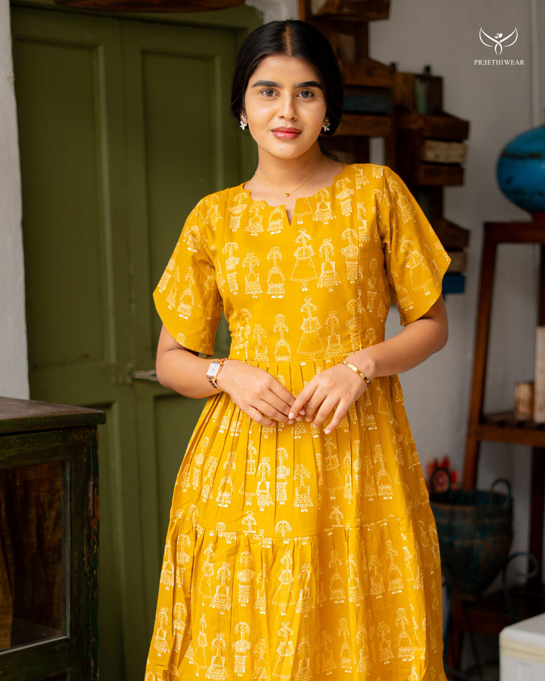Bharathi4 Maternity Dress