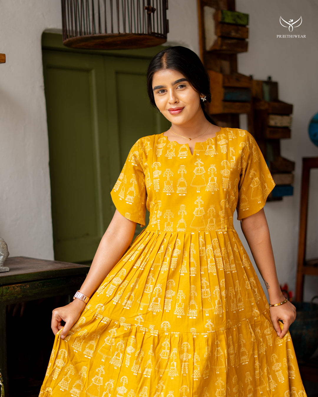 Bharathi4 Maternity Dress