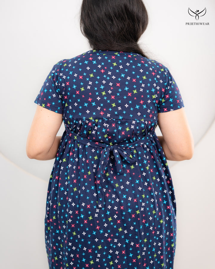 Haniya Soft Cotton Full Length Maternity Loungewear