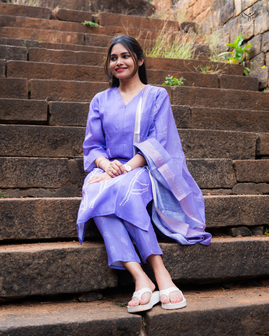 Suchitha1   Maternity Dress with center Zip