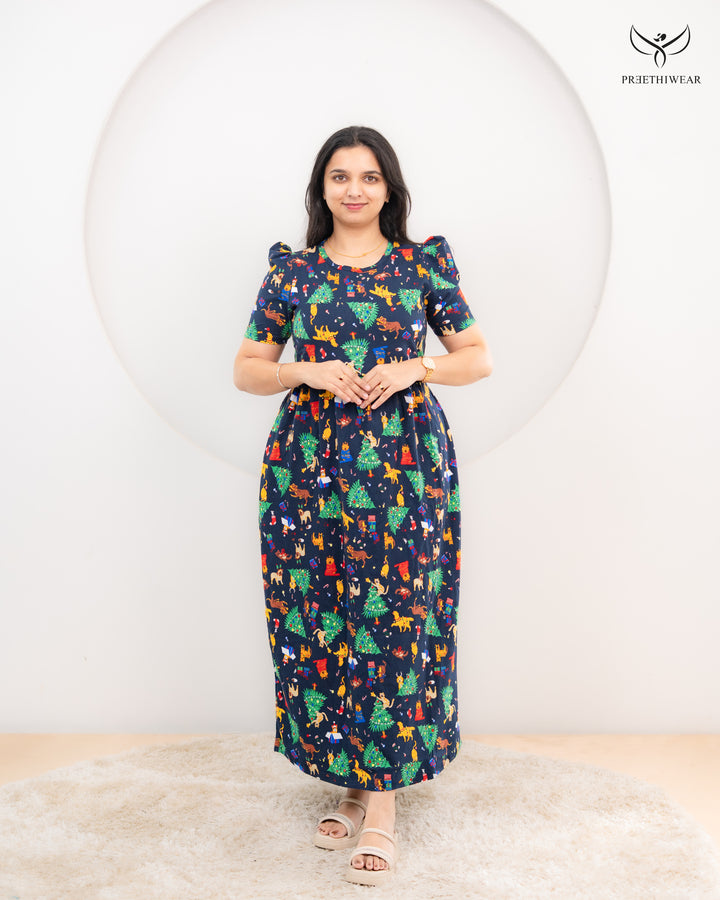 Vino  Soft Cotton Full Length Maternity Loungewear