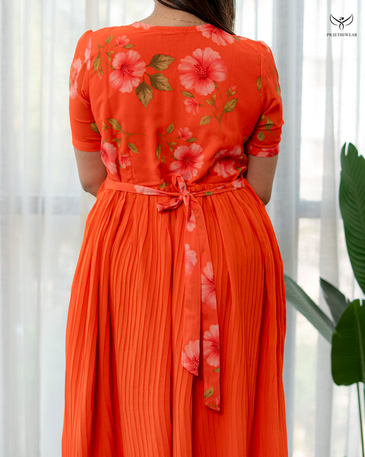 Samyra Maternity Dress with center Zip