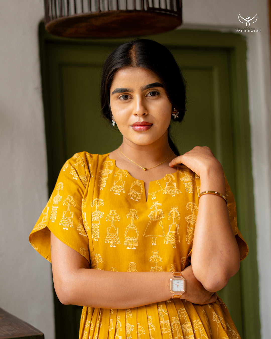 Bharathi4 Maternity Dress