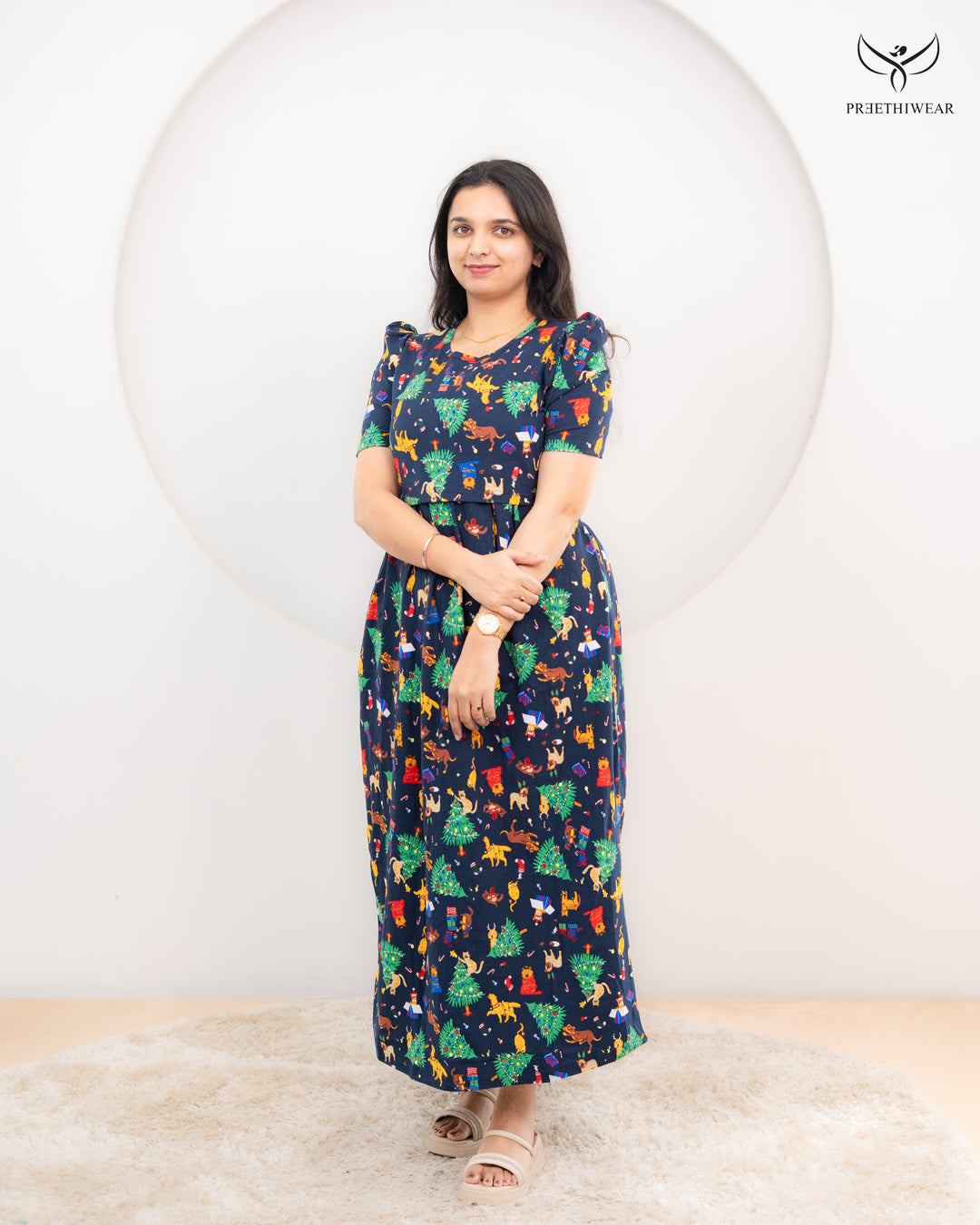 Vino  Soft Cotton Full Length Maternity Loungewear