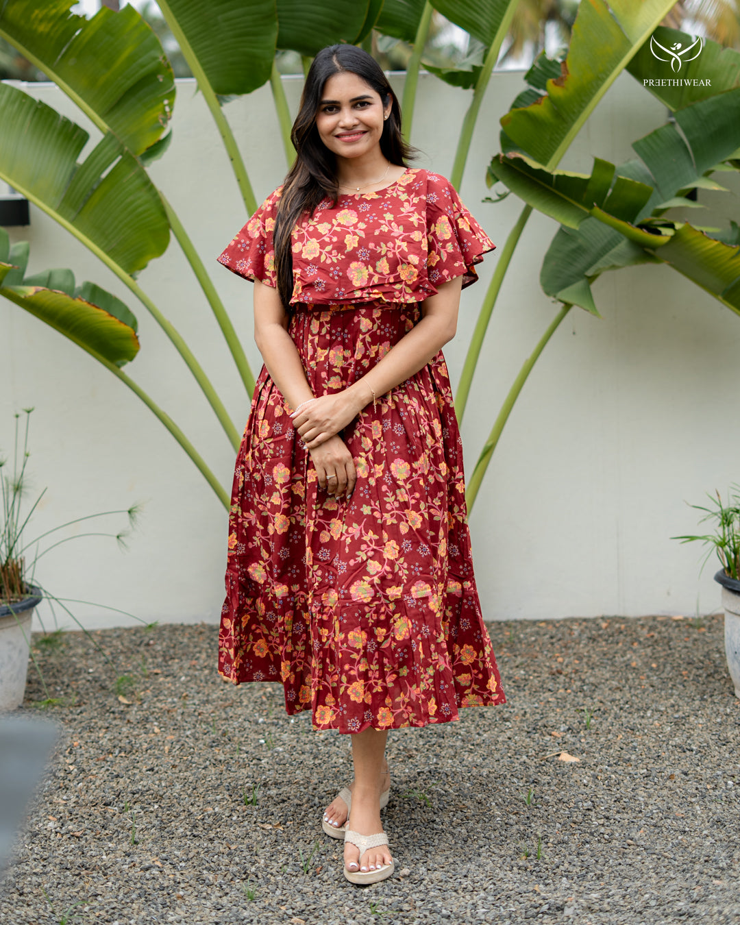 Nikhila Maternity Dress