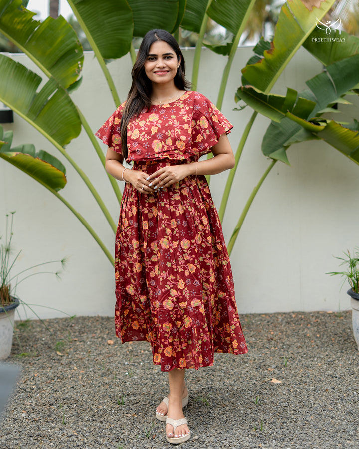 Nikhila Maternity Dress