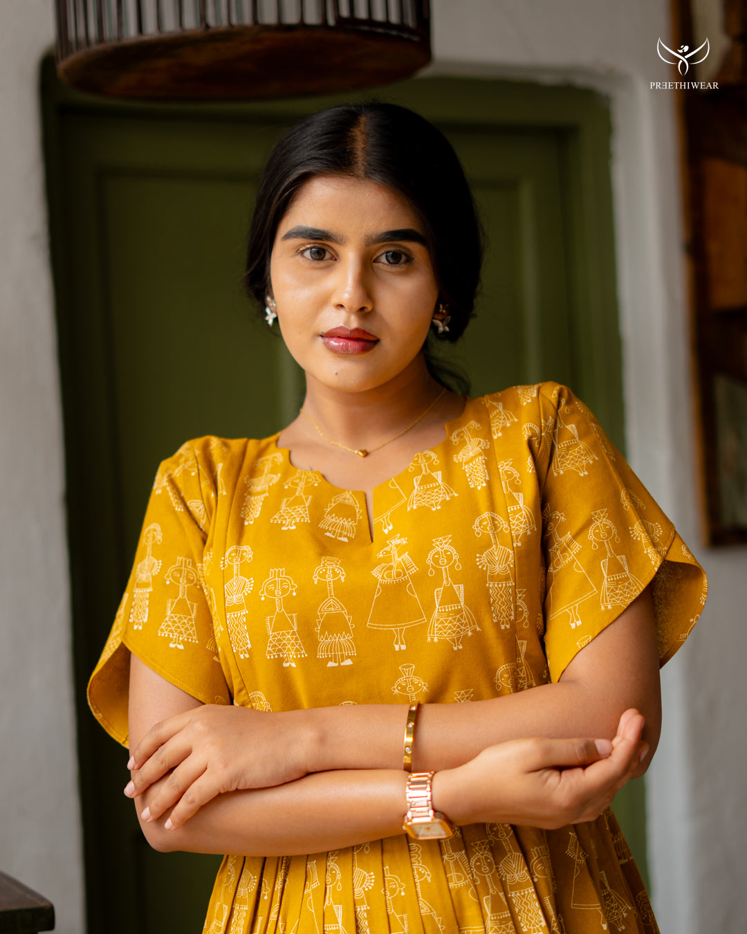 Bharathi4 Maternity Dress