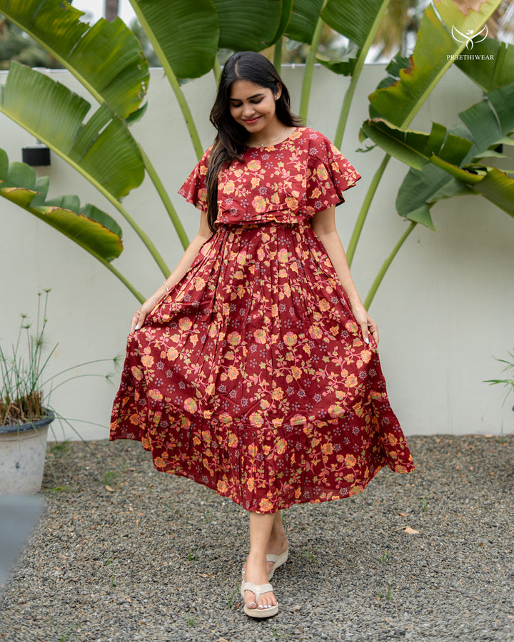 Nikhila Maternity Dress