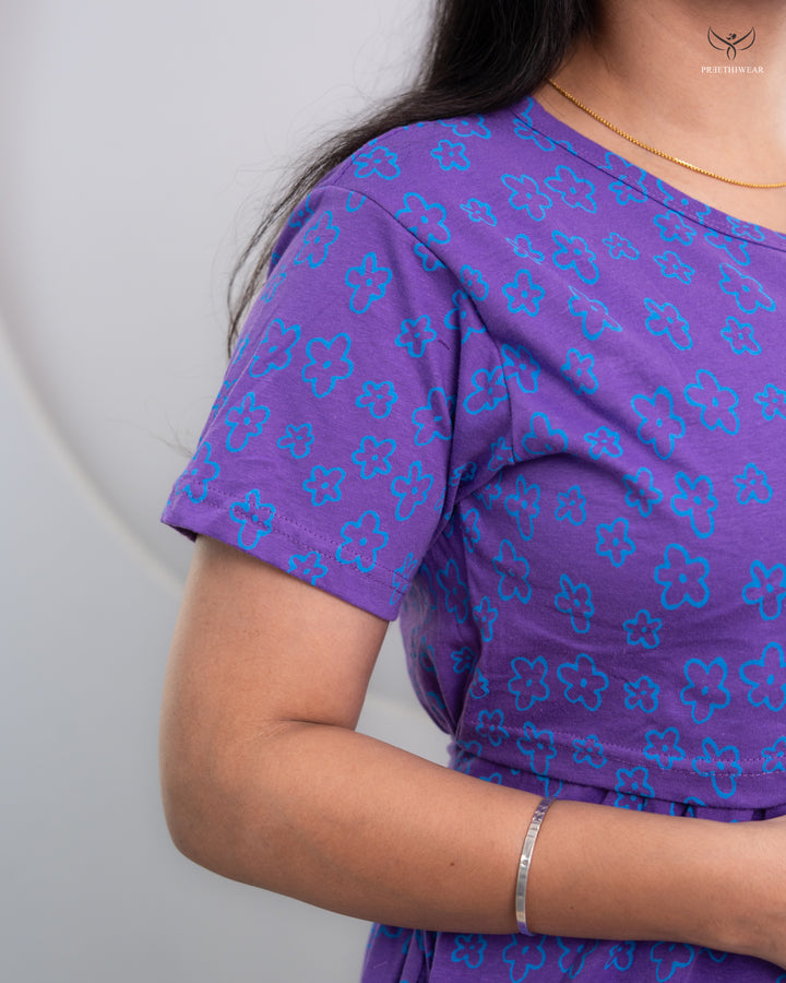 Swida Soft Cotton Full Length Maternity Loungewear